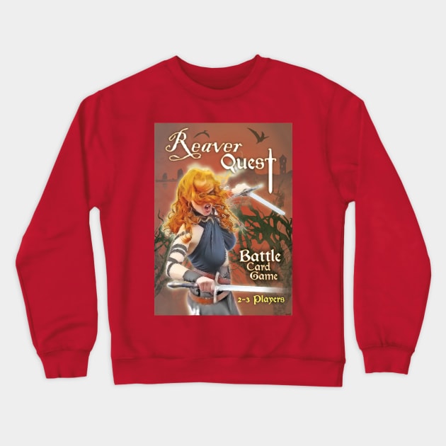 Reaver Quest Crewneck Sweatshirt by VC_ART